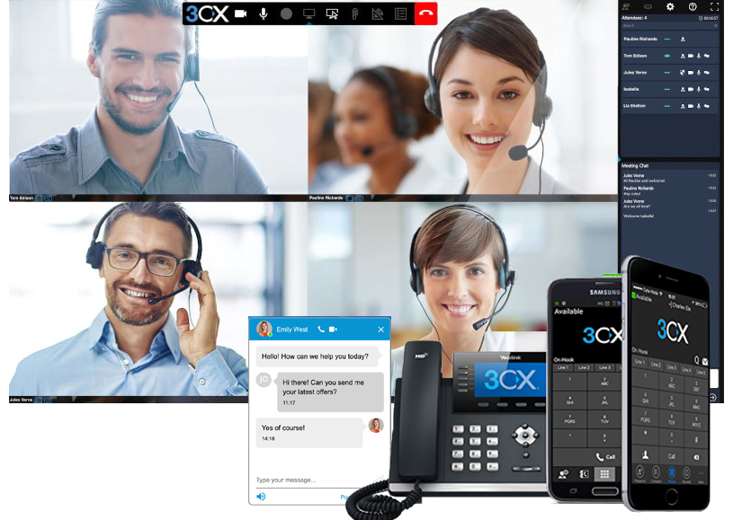 Tối ưu hóa liên lạc doanh nghiệp với tổng đài ảo 3CX