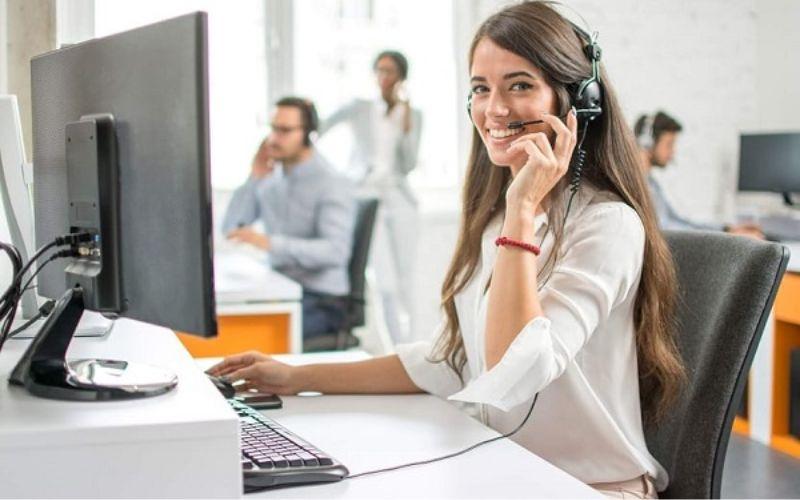Cảm ơn khách hàng khi kết thúc cuộc gọi