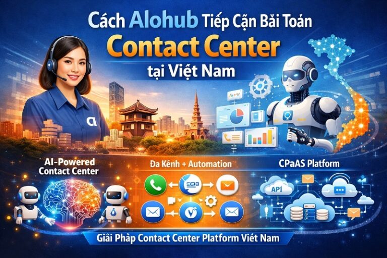 Cách Alohub Tiếp Cận Bài Toán Contact Center tại Việt Nam