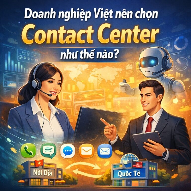 Doanh nghiệp Việt nên chọn Contact Center như thế nào?