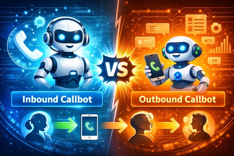 Inbound Callbot vs Outbound Callbot