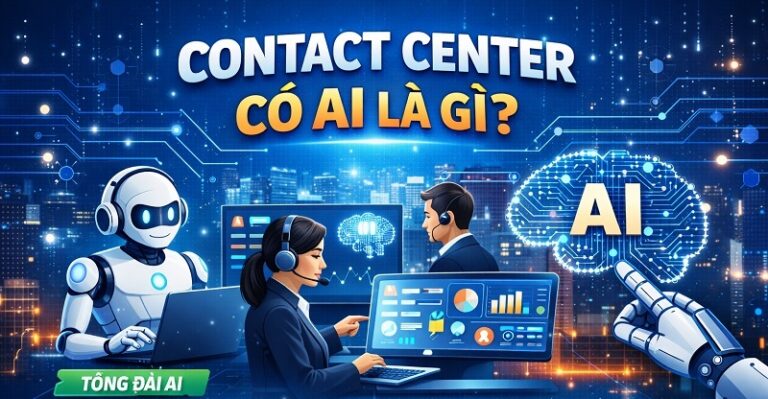 Kiến trúc AI Contact Center: thành phần và ứng dụng thực tế