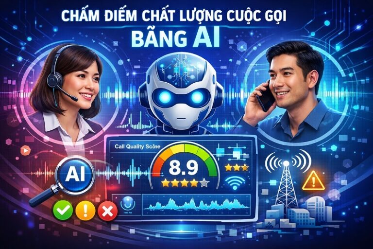 Chấm điểm chất lượng cuộc gọi bằng AI: Tiêu chí và Lợi ích
