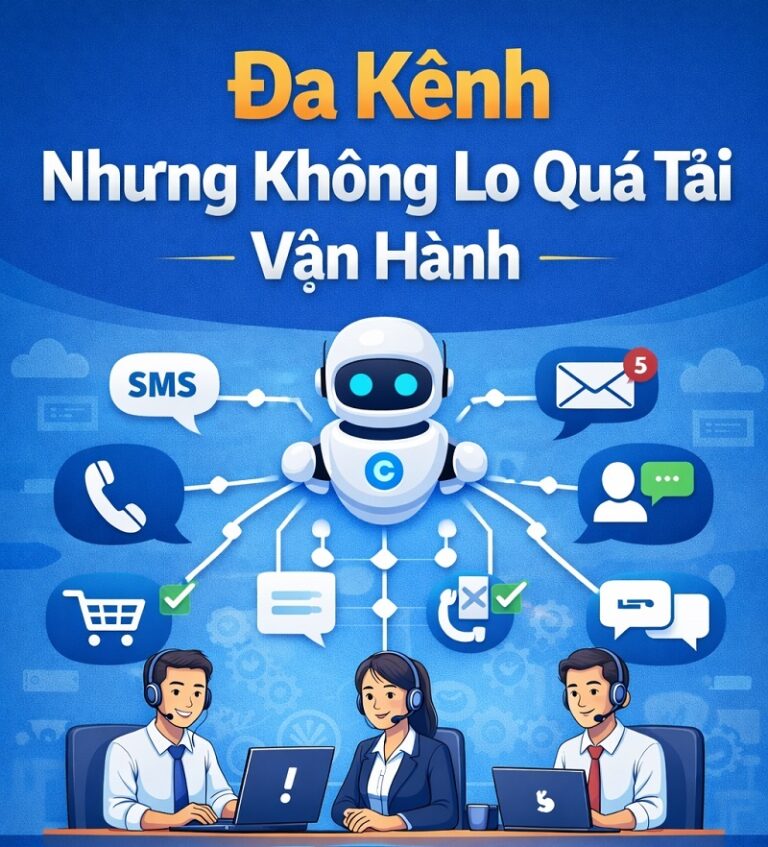 Đa Kênh Nhưng Không Lo Quá Tải Vận Hành
