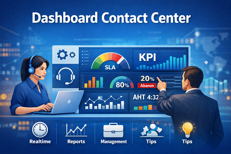 Dashboard Contact Center cần những gì? Cách xây dựng hiệu quả