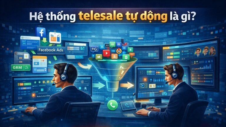 Hệ thống telesale tự động là gì? Giải pháp tối ưu telesale automation