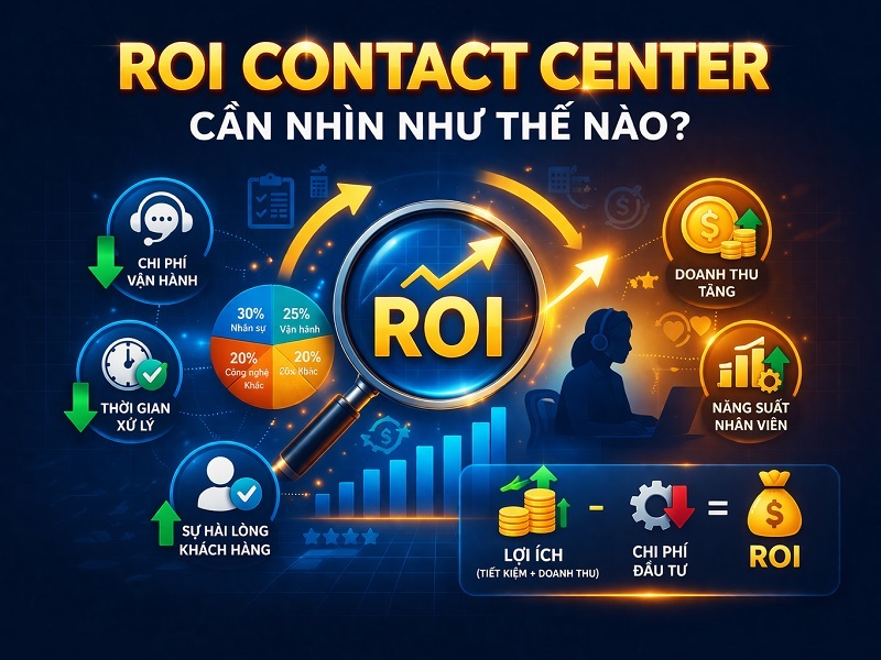 ROI Contact Center cần nhìn như thế nào?