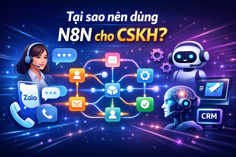 Tại sao dùng N8N cho CSKH?
