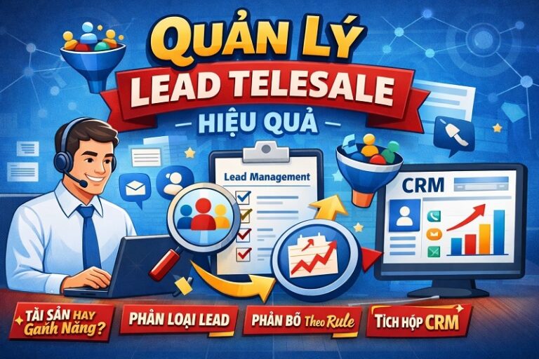 Quản lý lead telesale hiệu quả: Từ phân bổ đến tối ưu chuyển đổi