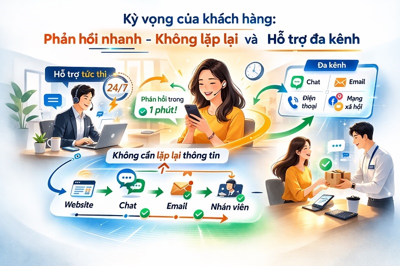 Kỳ vọng khách hàng hiện nay là gì?