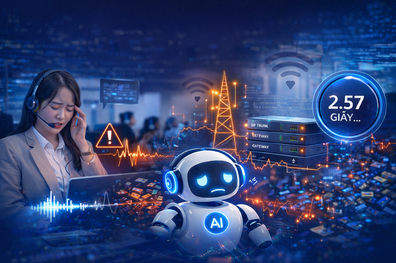 Hạ tầng viễn thông ảnh hưởng đến chất lượng Callbot