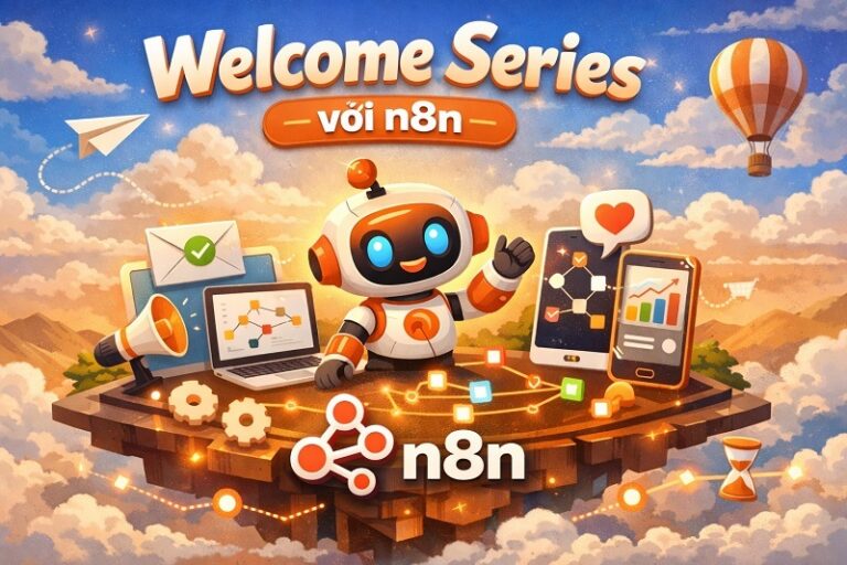 Workflow chăm sóc khách hàng mới (Welcome Series) với N8N