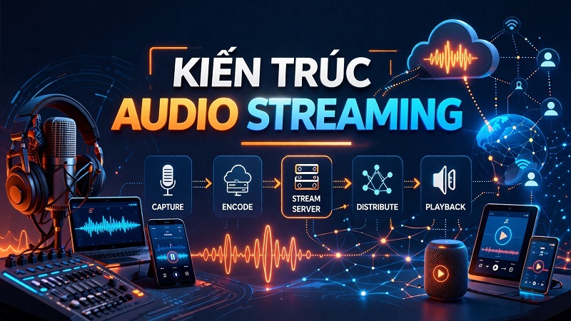 Kiến trúc Audio Streaming