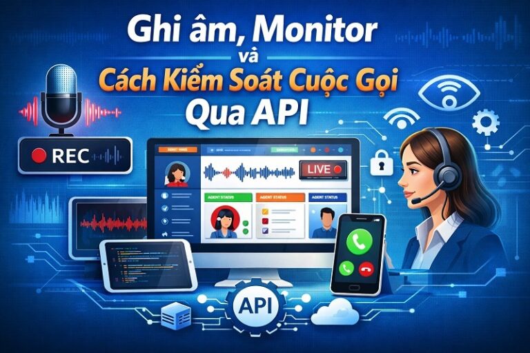 Tìm hiểu về Ghi âm, monitor và cách kiểm soát cuộc gọi qua API