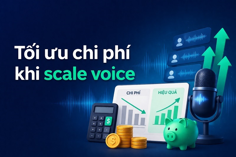 Tối ưu chi phí khi scale voice