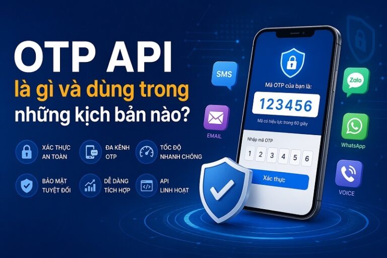 OTP API là gì và dùng trong những kịch bản nào?