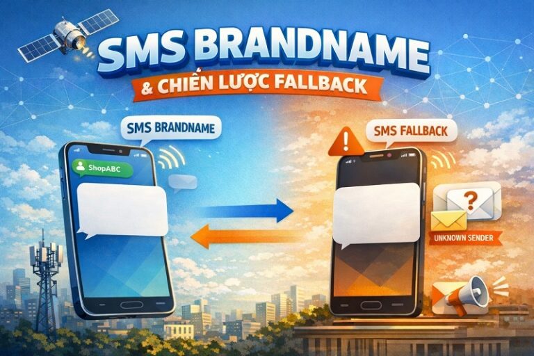 SMS Brandname & chiến lược fallback: Tối ưu hiệu quả Giao Tiếp