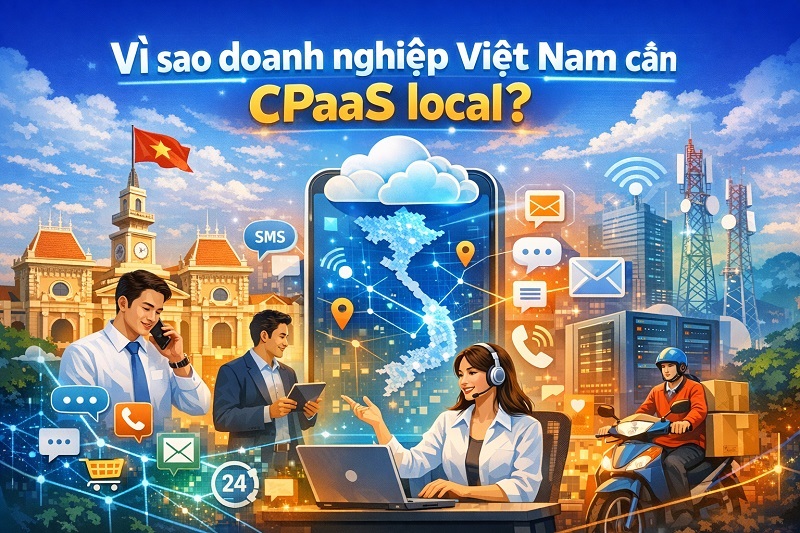 Vì sao doanh nghiệp Việt Nam cần CPaaS local?