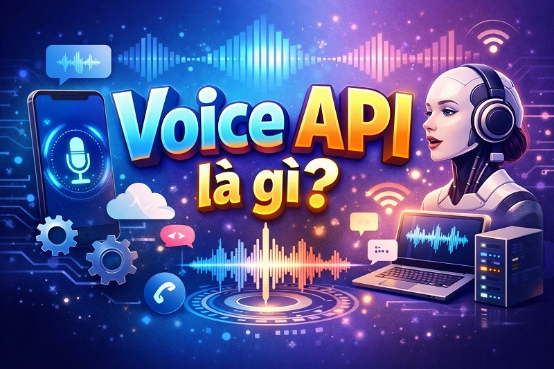 Voice API là gì? Tự động hóa cuộc gọi doanh nghiệp không cần AI