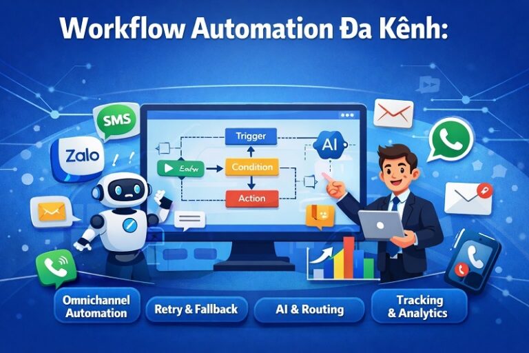Workflow automation đa kênh: Giải Pháp Tối Ưu Giao Tiếp KH